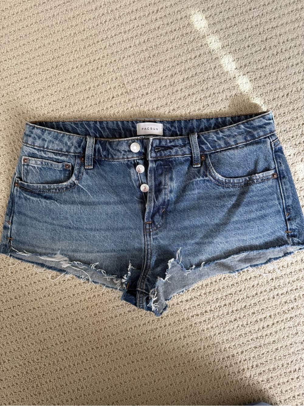 PacSun Jamie Micro Short Women's Jean Denim Shorts - 29